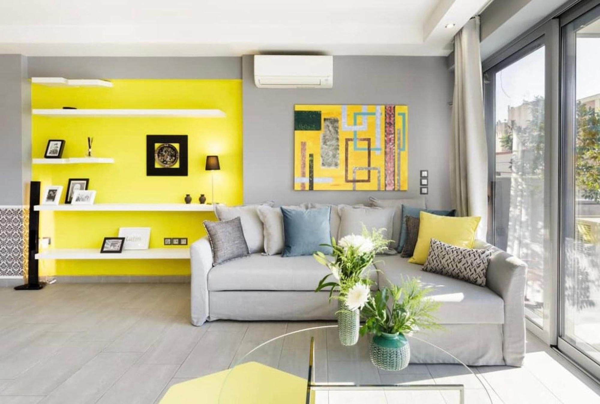 Ferienwohnung Stylish Boutique Loft With Private Balcony Athen Exterior foto